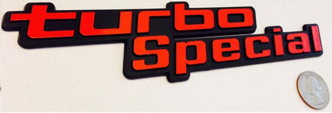 Red Turbo Special Badge