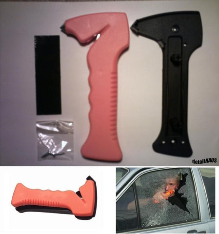 Racing Safety Hammer - Glass Breaker and Seatbelt Cutter