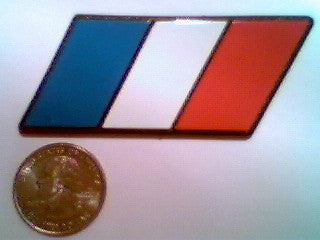 French Flag Racing Euro Badge