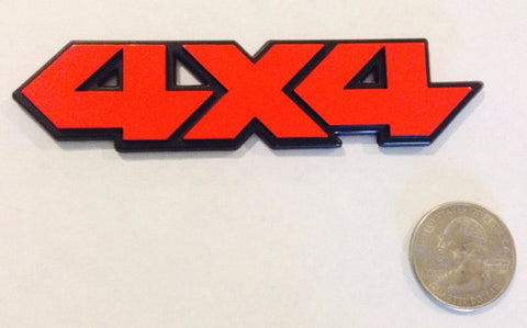 Red 4X4 Badge