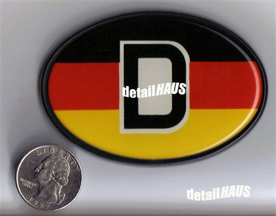 Oval Country D - German Badge