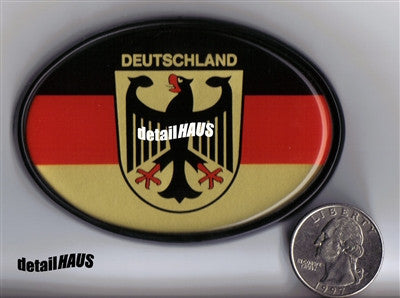 Oval Deutschland Crest - German Badge