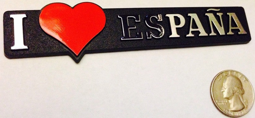 I love España - Red Heart Badge
