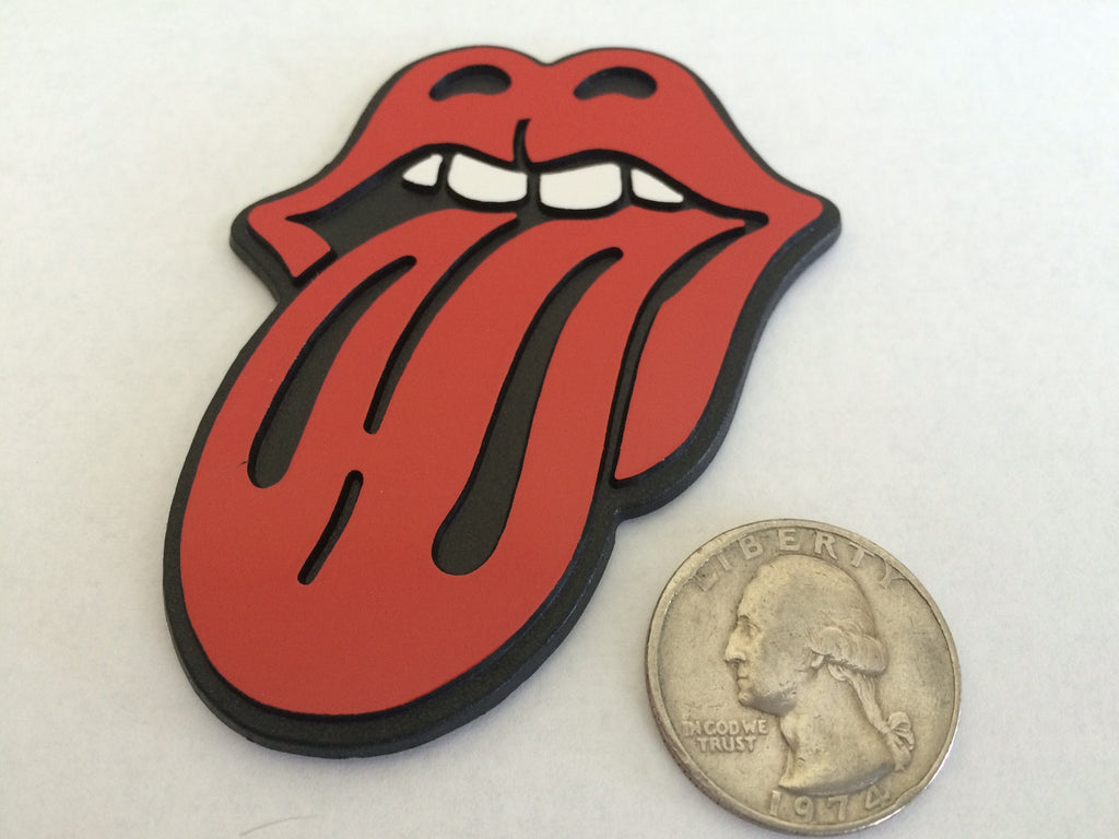 Red Tongue - Rockstar Badge