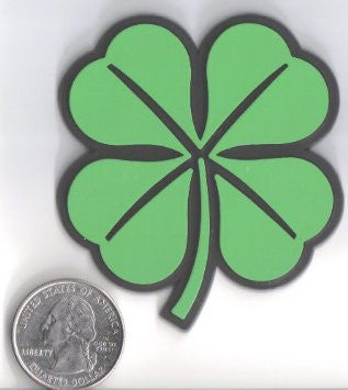 Green Shamrock - Lucky Irish Badge