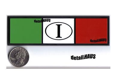 Italian Flag I Euro Badge