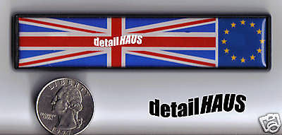 Union Jack - British Racing Euro Badge