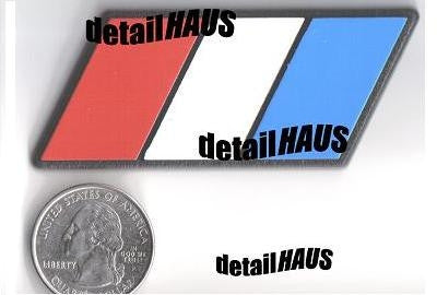 USA Flag Racing Euro Badge